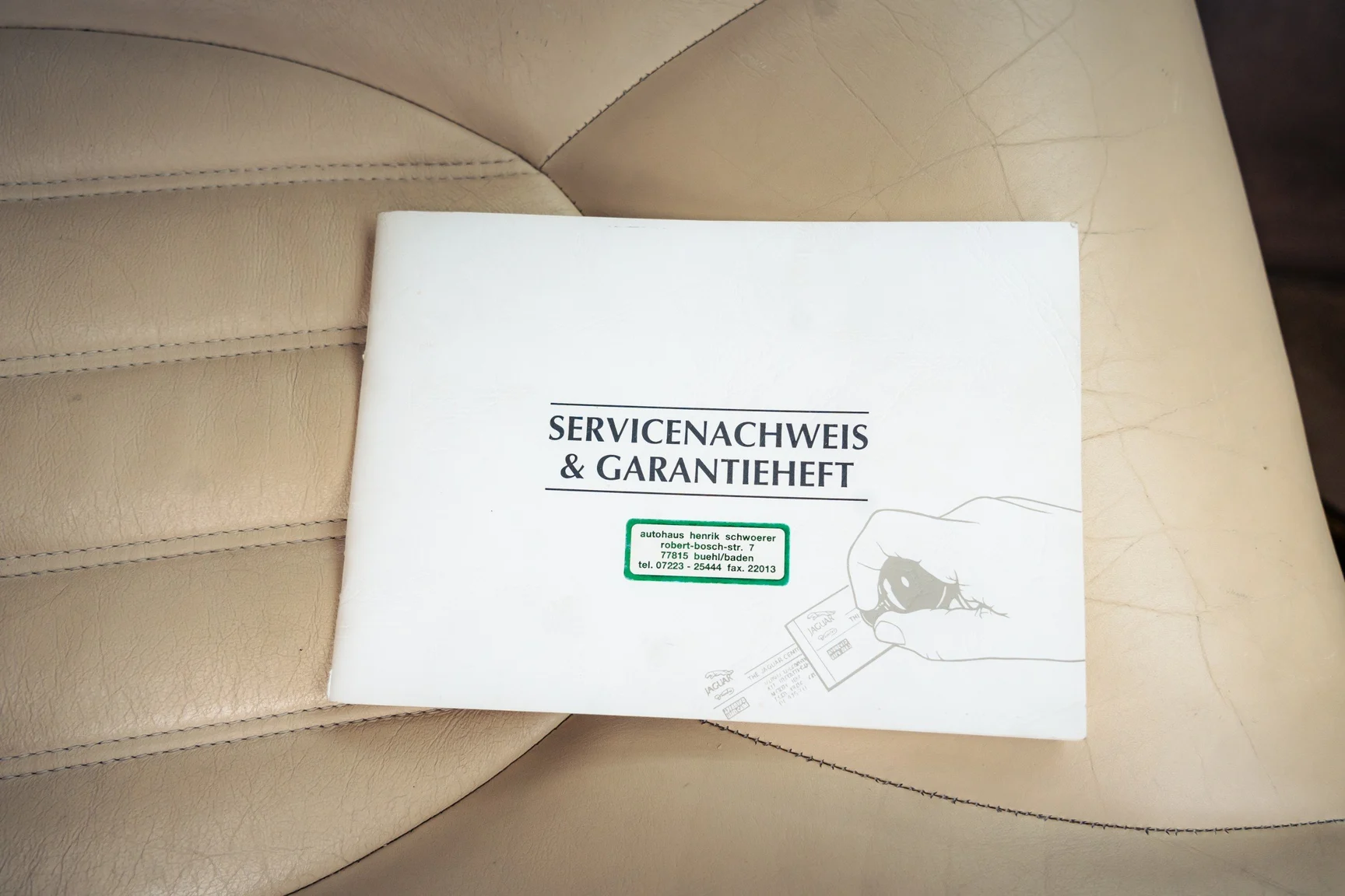 Documentation for 1997 Jaguar XK8 (1)
