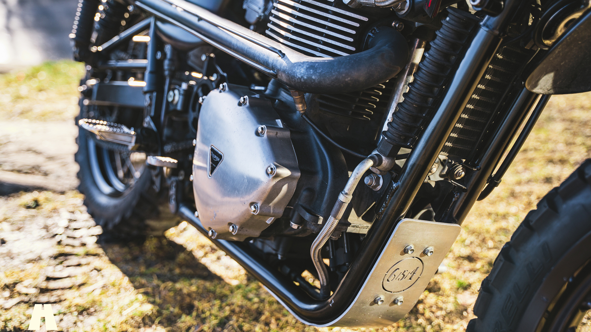Image of 2010 Triumph Bonneville T100 "Scrambler" mechanics (19)