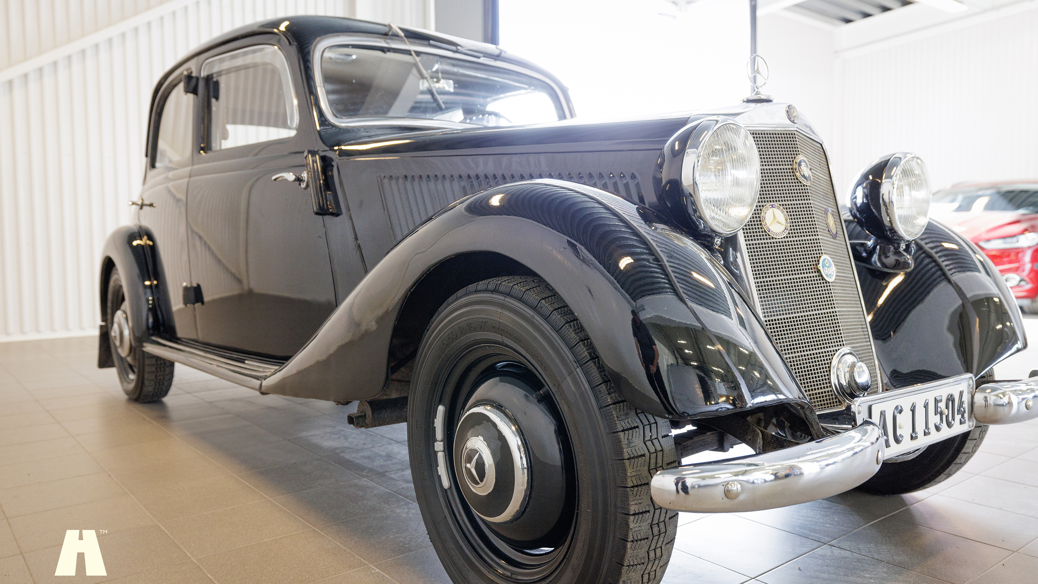 Exteriörbild på 1950 Mercedes Benz 170 va (72)