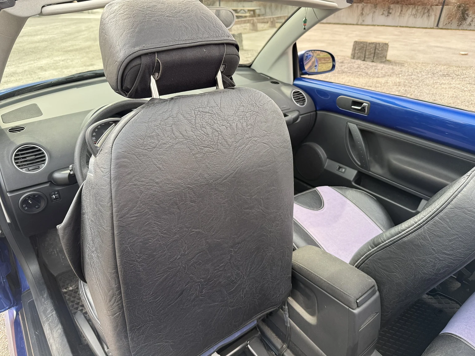 Interiörbild 2007 VW Beetle 1600 Cabriolet  (19)