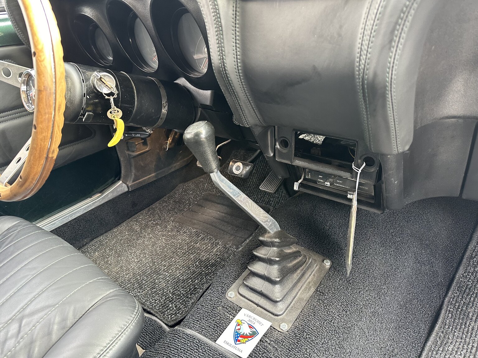 Interiörbild 1970 Ford Mustang Fastback SportsRoof 5.0 (12)