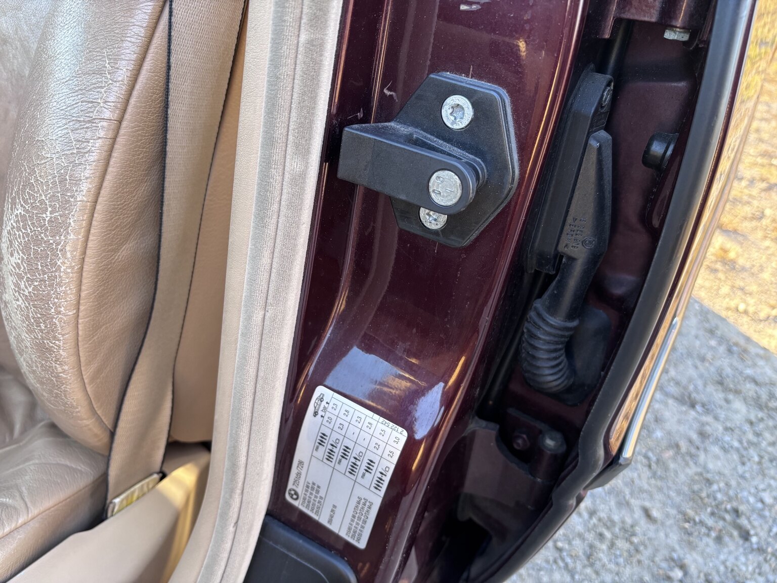 Innenraumfoto von 1996 BMW 728iA