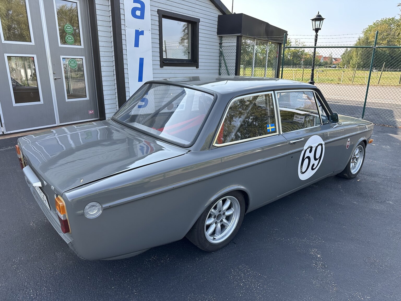 Aussenfoto 1969 Volvo 142 race car