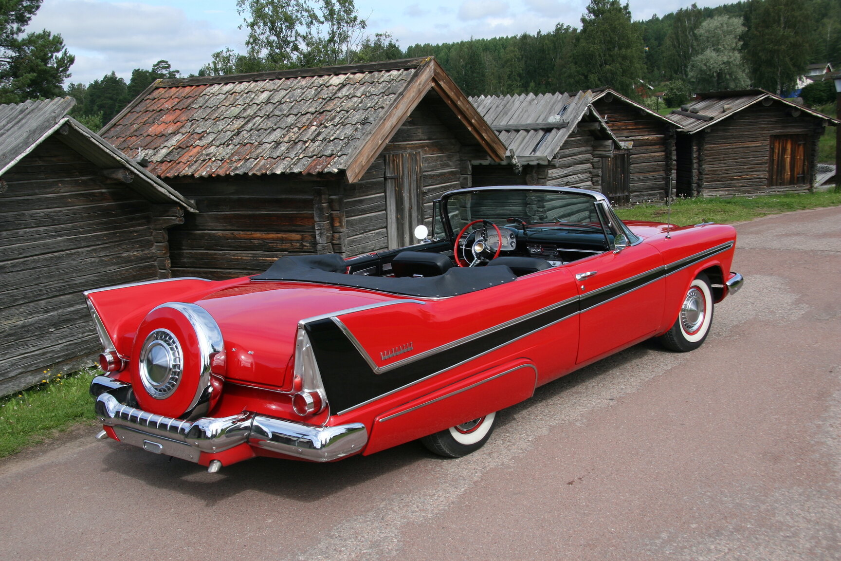 Exteriörbild på 1958 Plymouth Belvedere Convertible