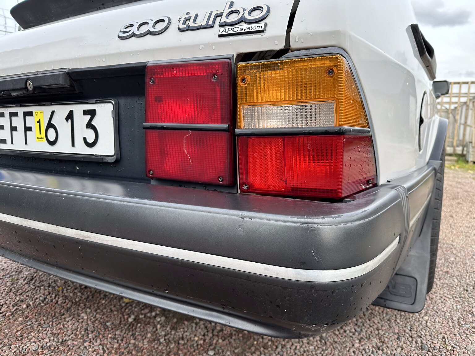 Exterior image of 1991 Saab 900 Turbo