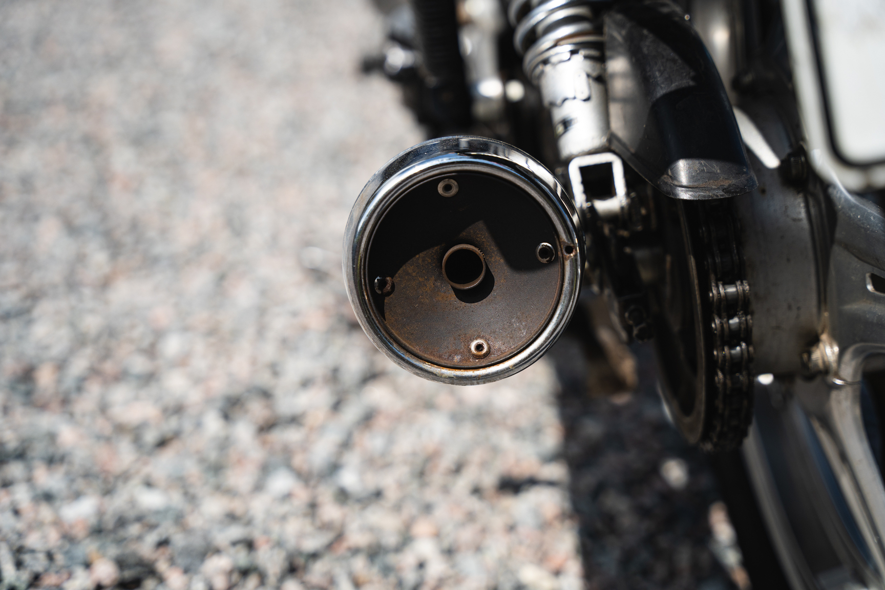 Image of 1981 Honda CB250N mechanics