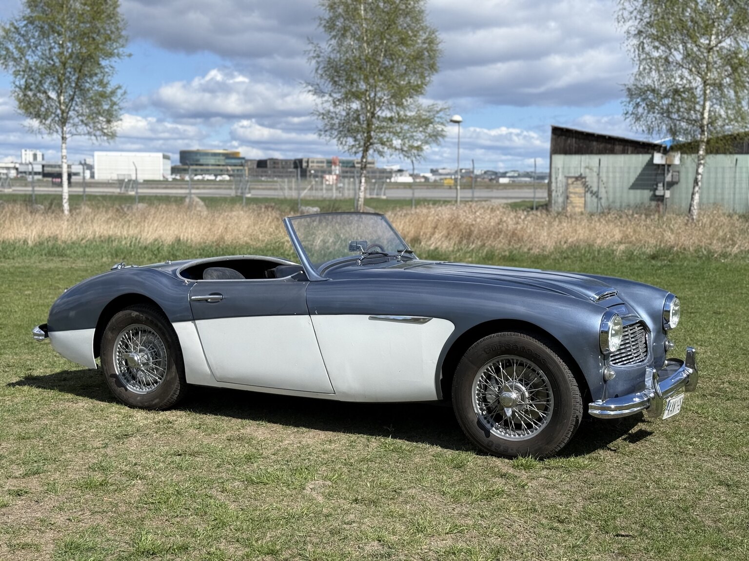 Exteriörbild på 1958 Austin-Healey 100-6