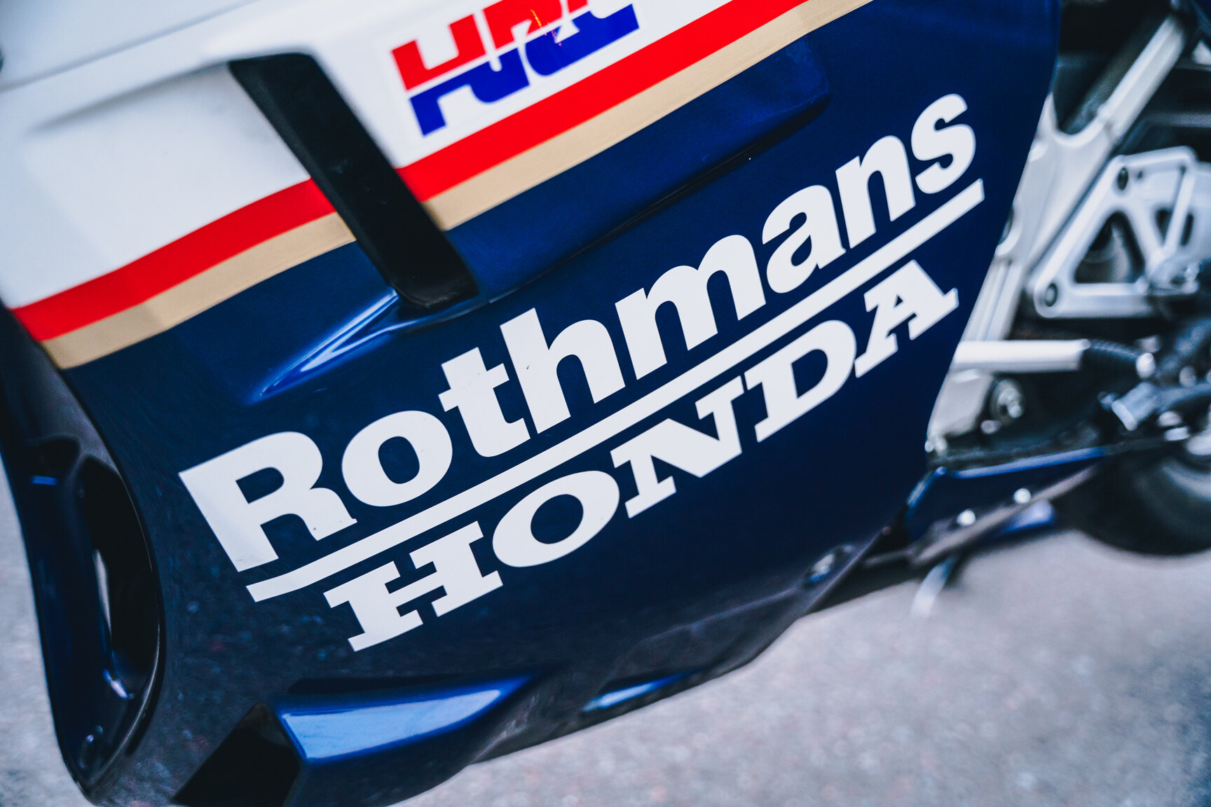 Exterior image of 1986 Honda NS400R Rothmans Replica