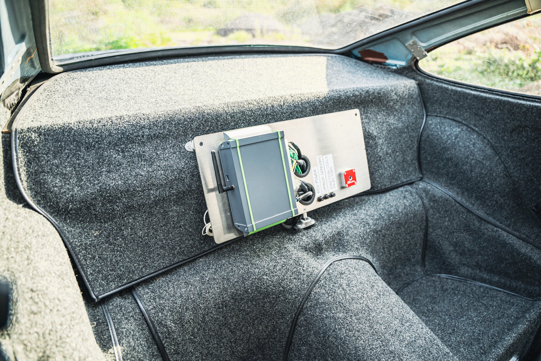 Interiörbild 1973 Porsche 911 SFRO