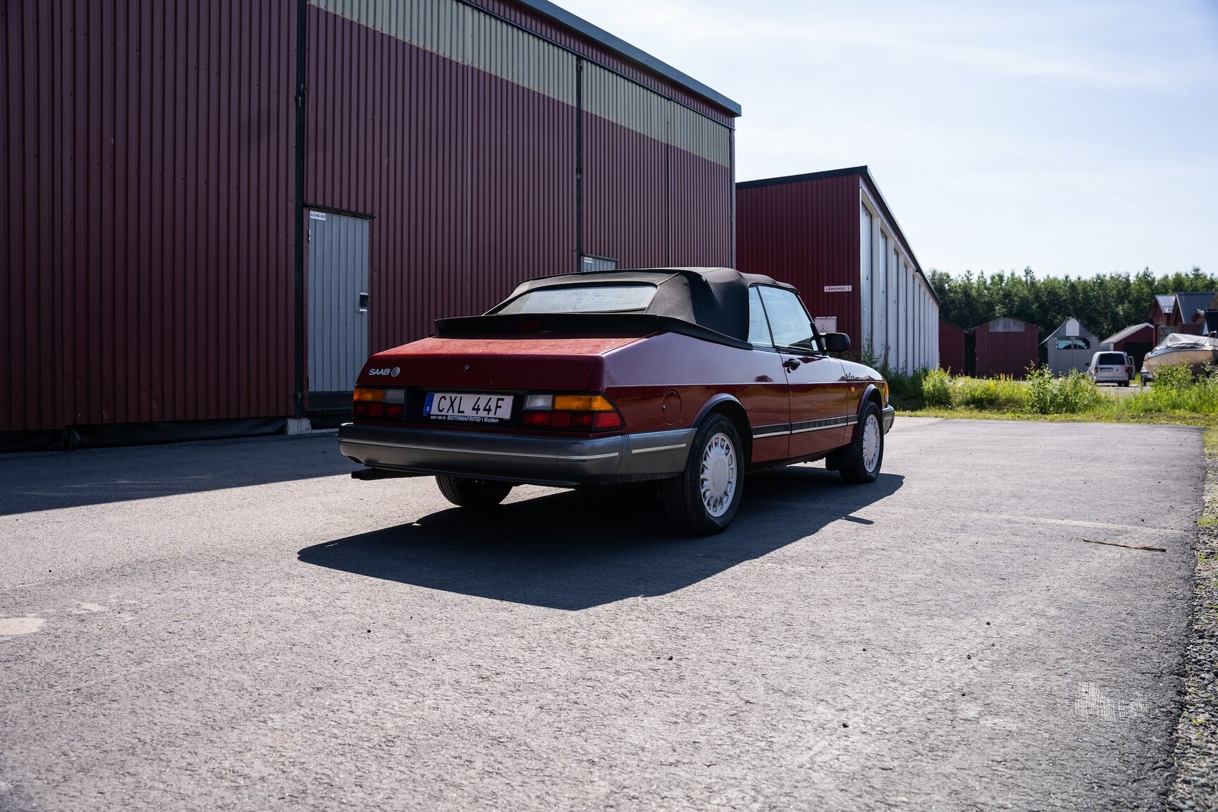 Exterior image of 1988 Saab 900 Turbo Convertible