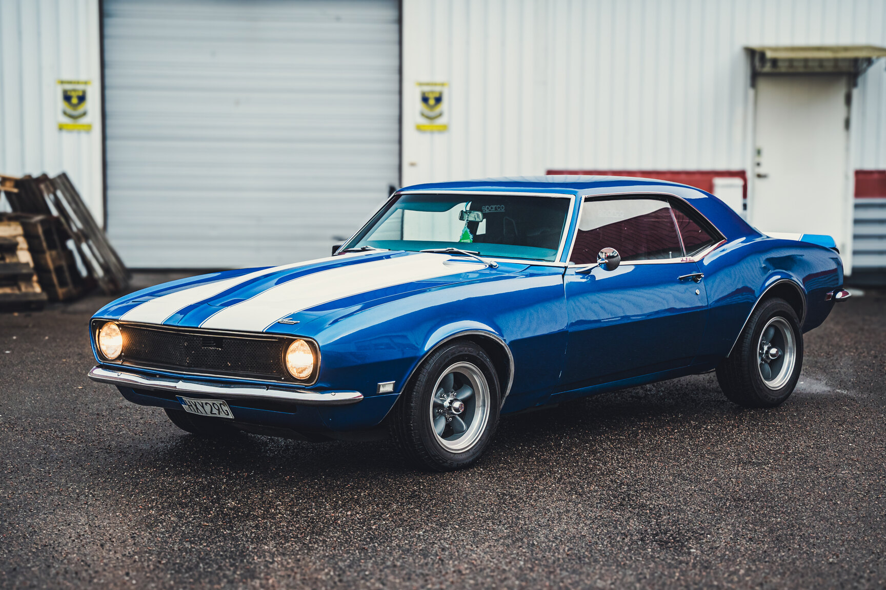 Exteriörbild på 1968 Chevrolet Camaro - Ett sista race