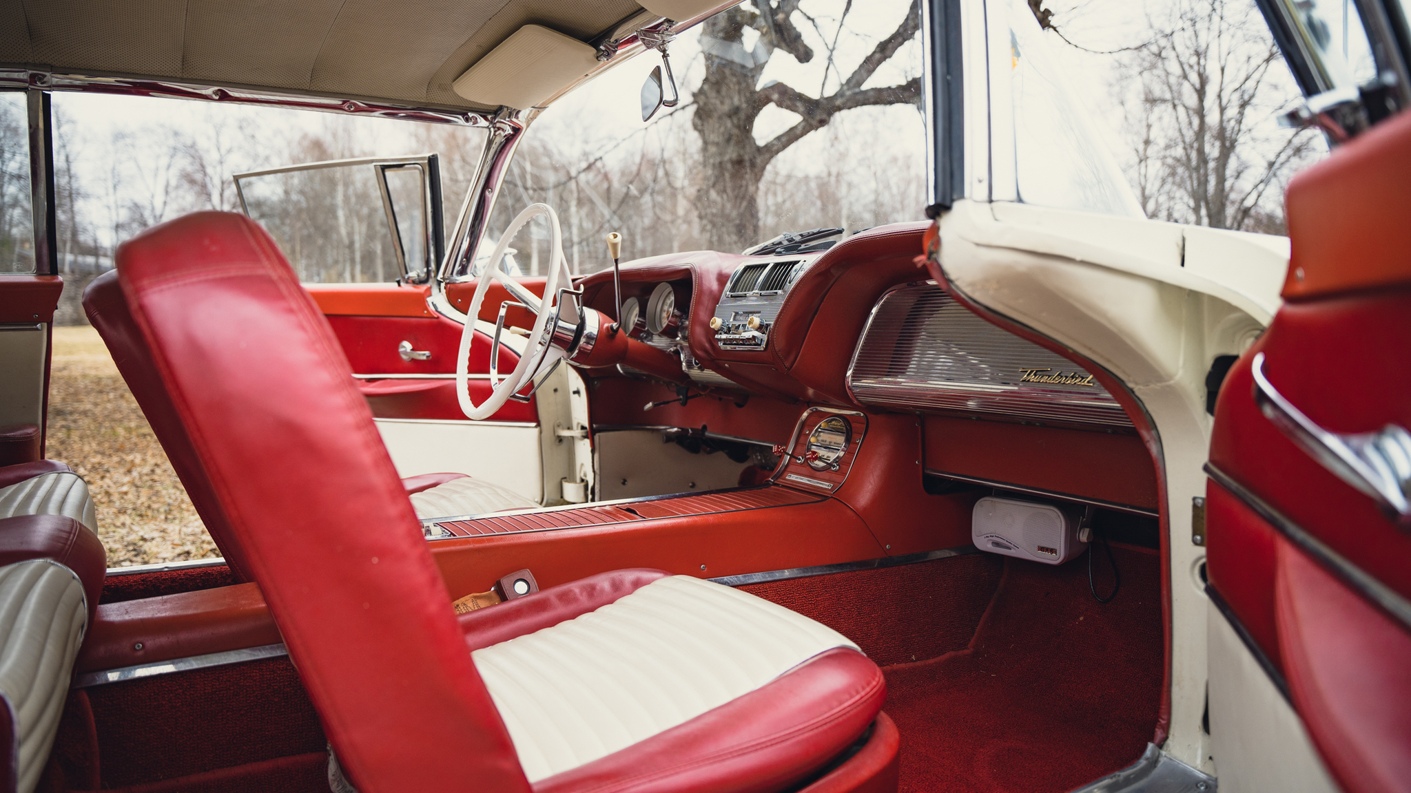 Interiörbild 1959 Ford Thunderbird hardtop