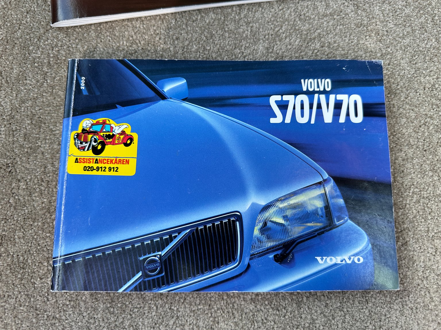 Dokumentation för 2000 Volvo V70 XC 2.4 T AWD 