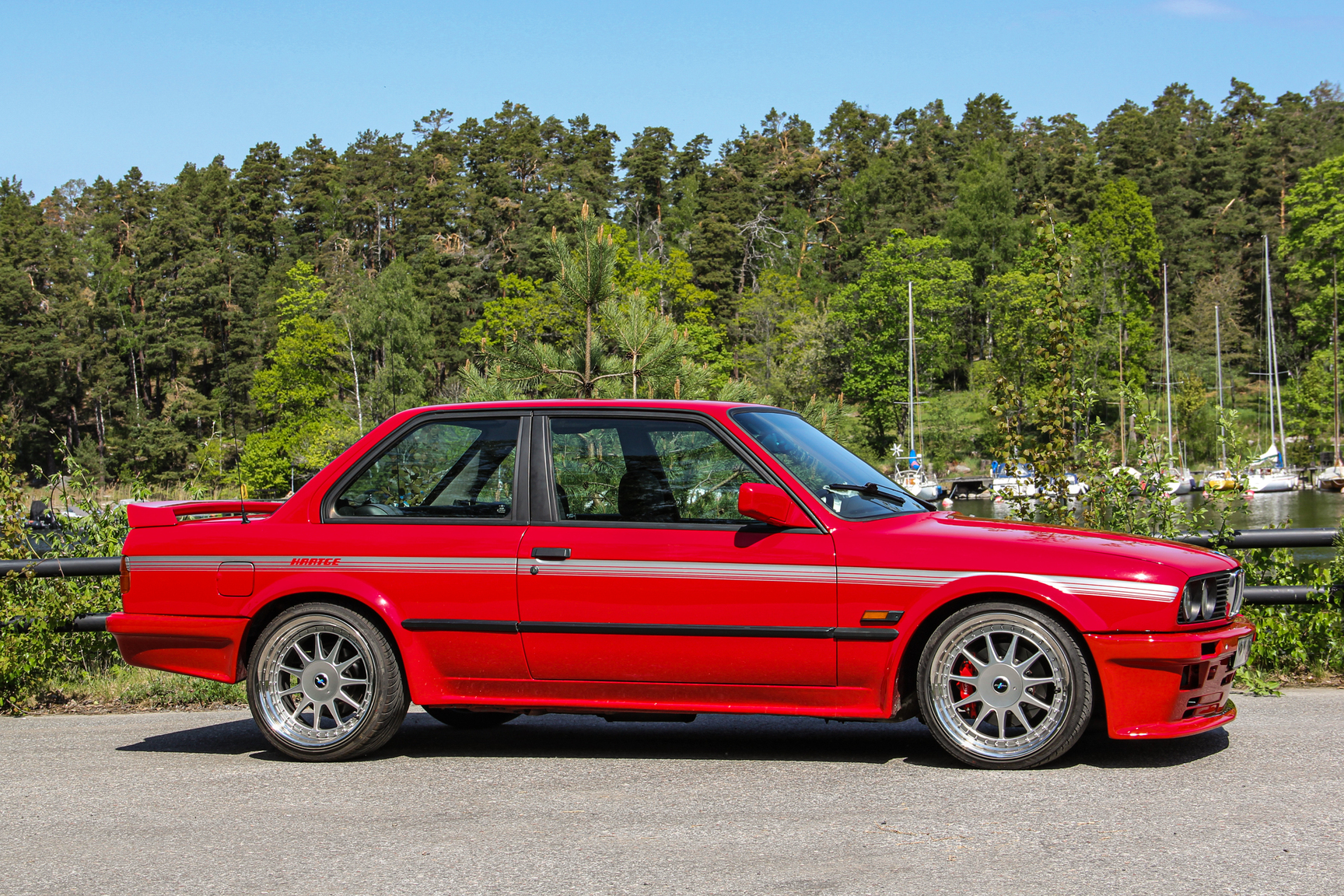 Exterior image of 1986 BMW E30 H35 Hartge