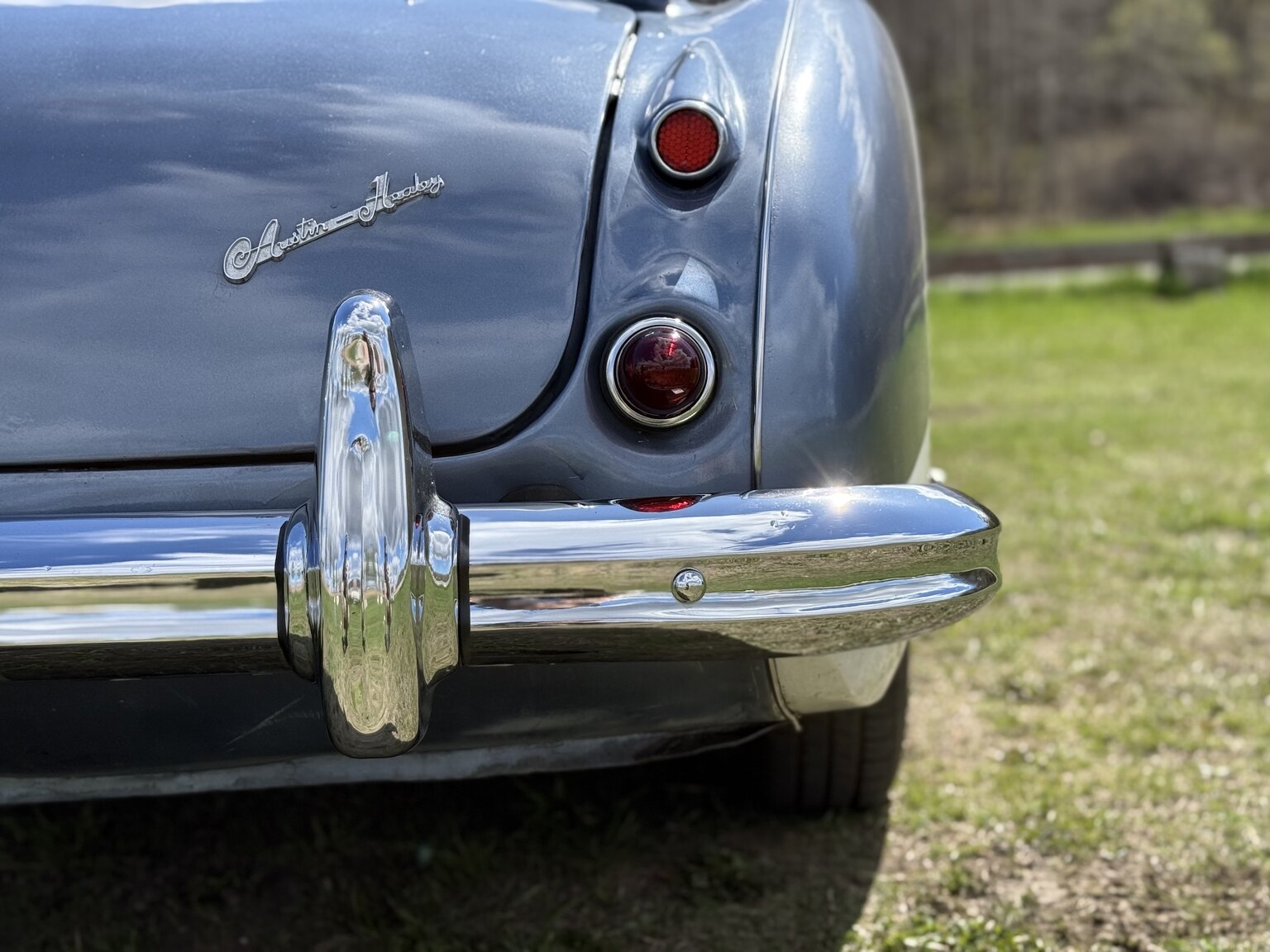 Exteriörbild på 1958 Austin-Healey 100-6