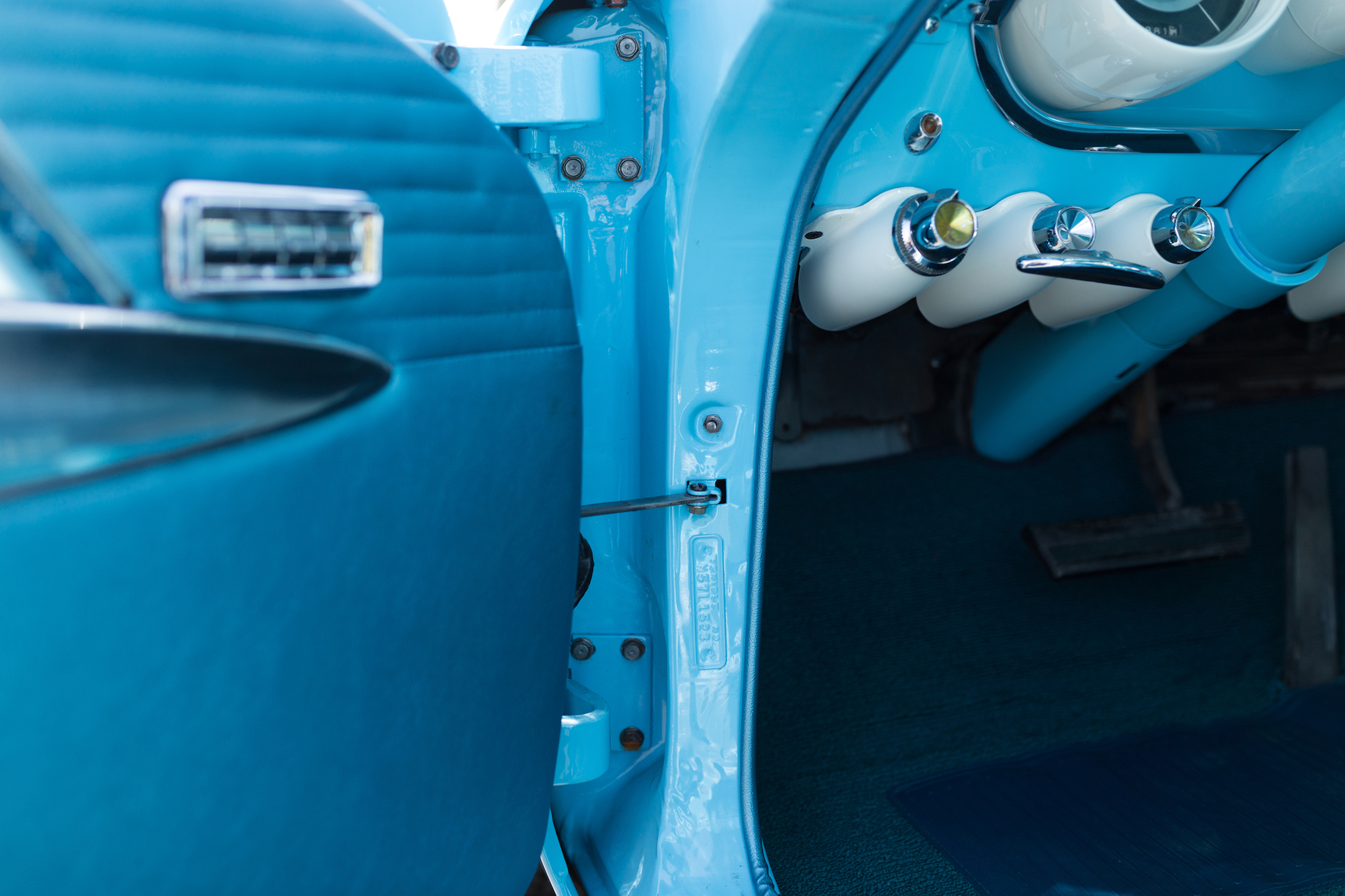 Innenraumfoto von 1957 Chrysler New Yorker