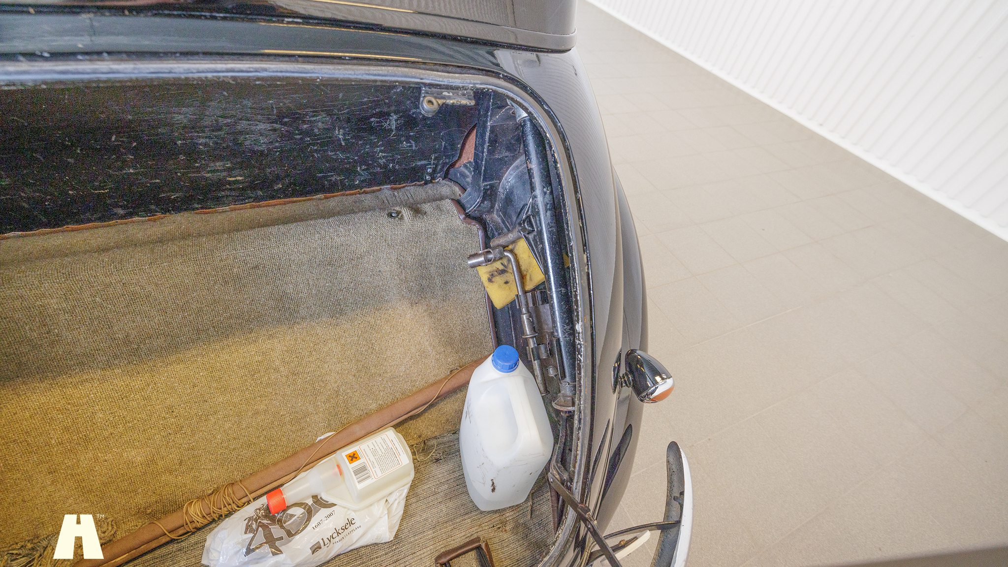 Interiörbild 1950 Mercedes Benz 170 va (88)