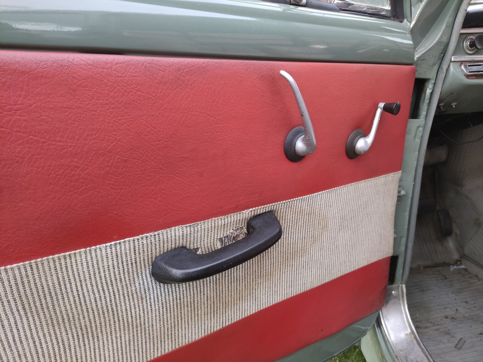 Interiörbild 1960 Volvo P210 Duett