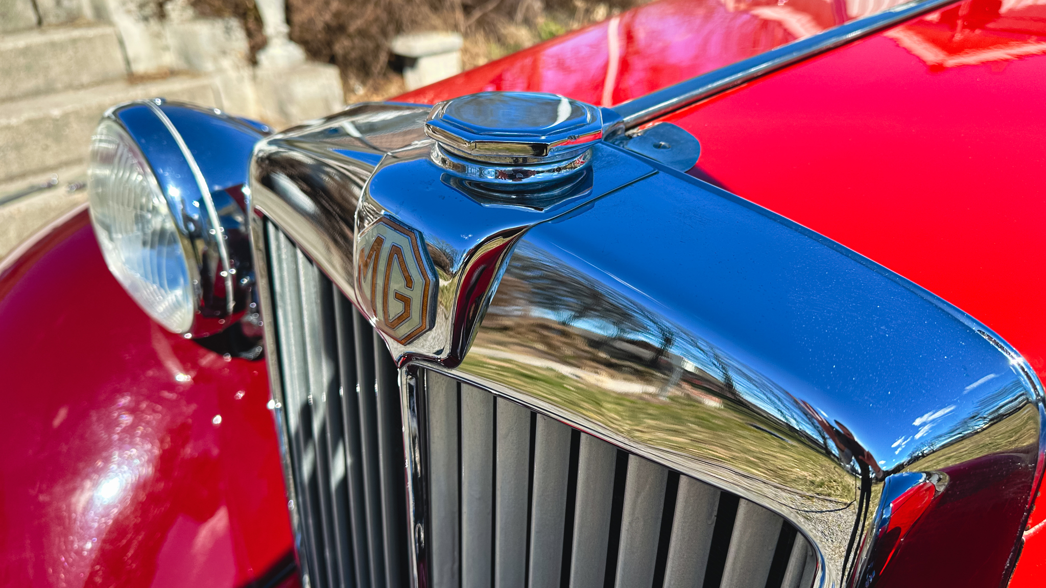 Aussenfoto 1951 MG TD MIDGET