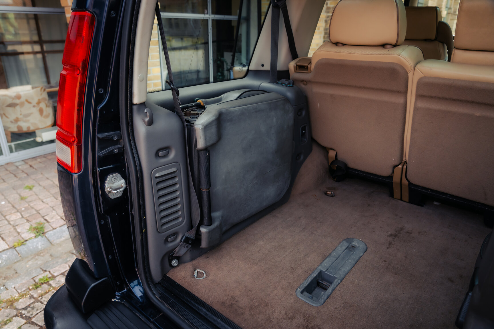 Interiörbild 1999 Landrover Discovery II V8