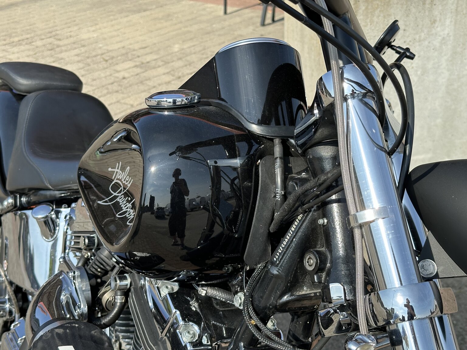 Exterior image of 2002 Harley-Davidson Fat Boy