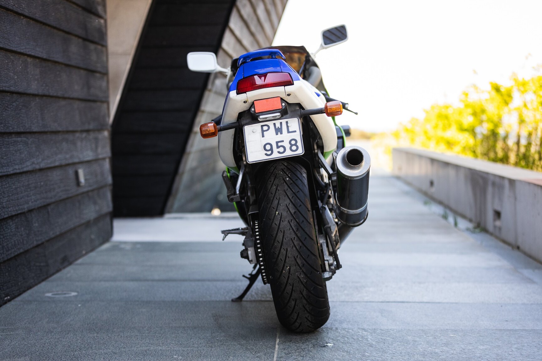 Exteriörbild på 1992 Kawasaki ZX 750 J