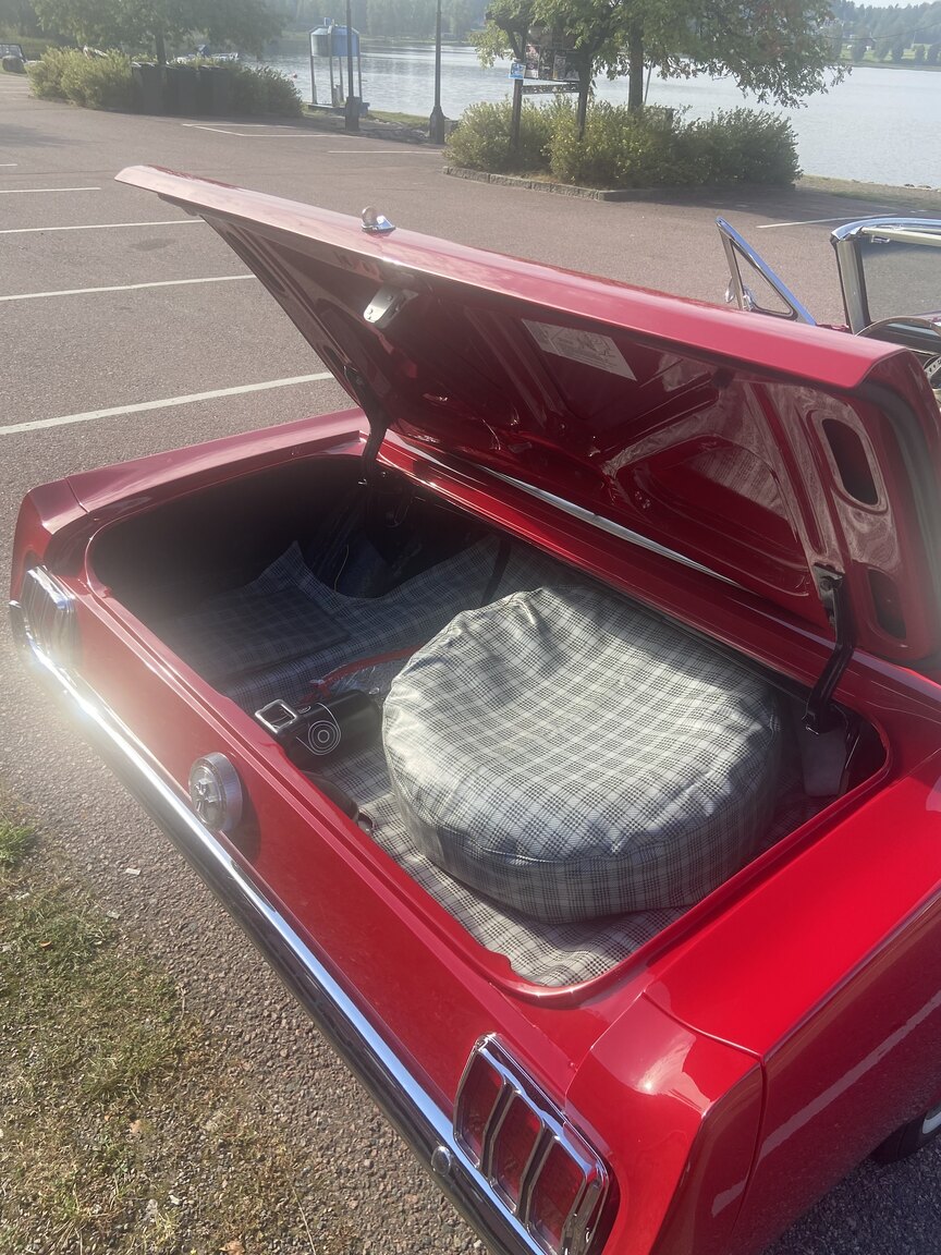 Interiörbild 1966 Ford Mustang Convertible
