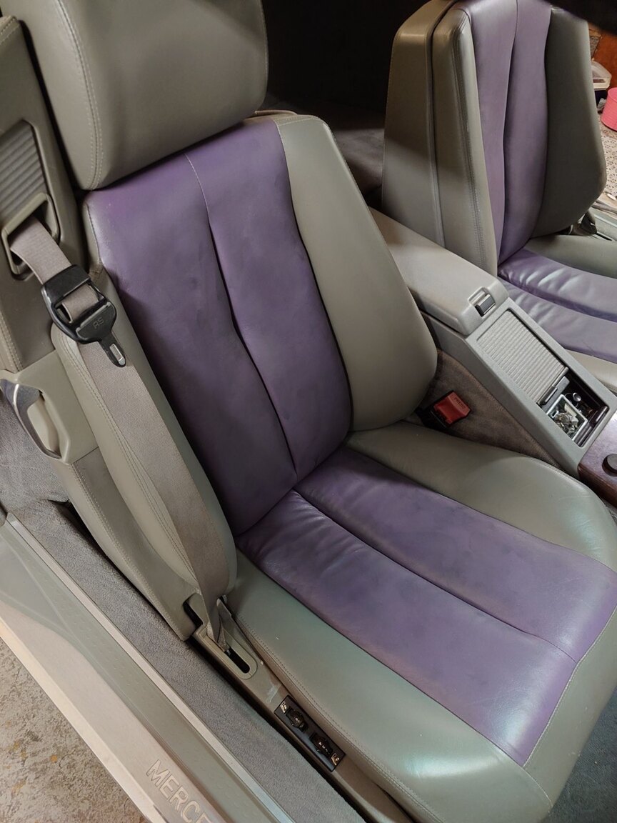 Innenraumfoto von 1992 Mercedes-Benz SL 500