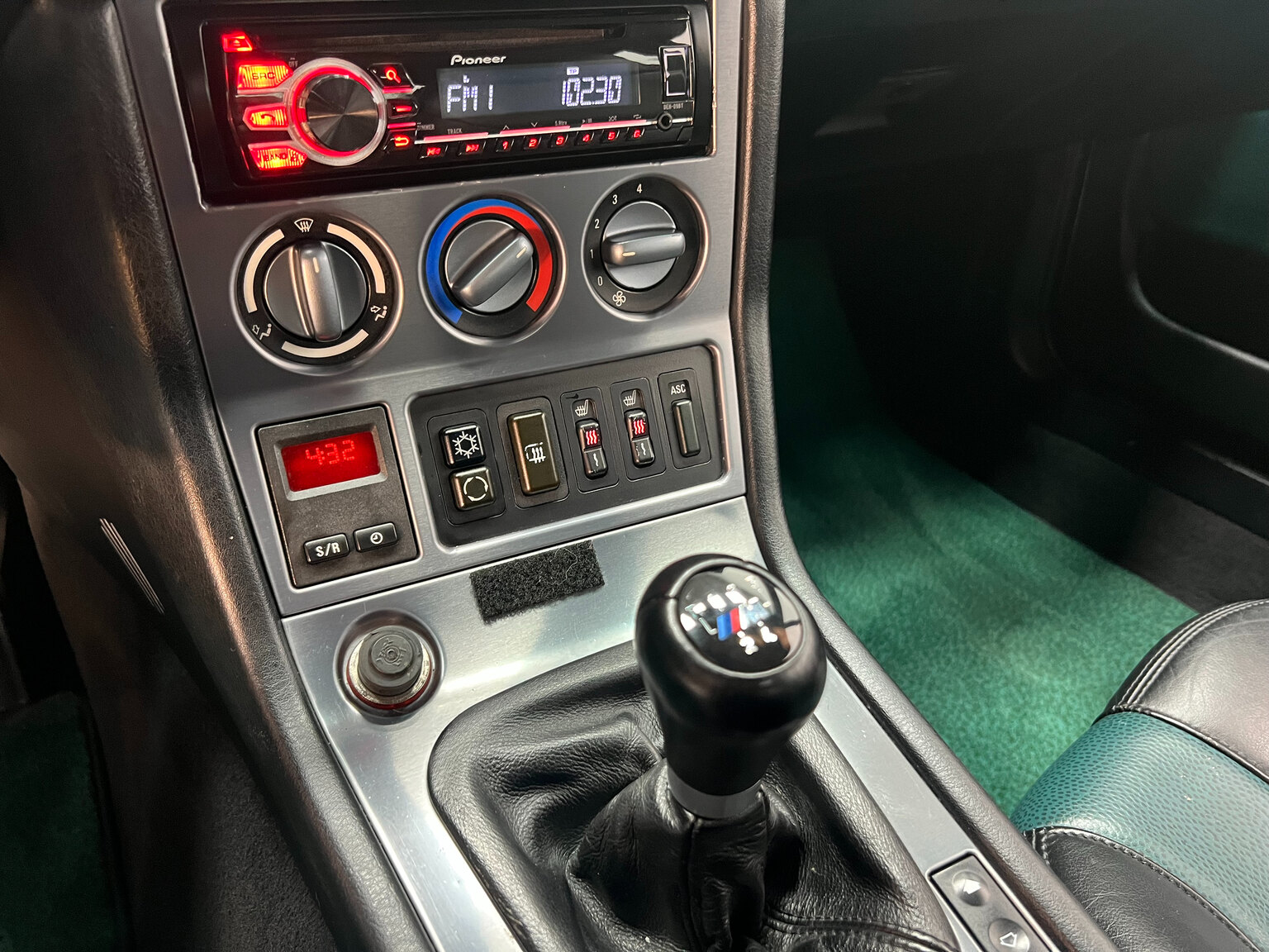 Interiörbild 2000 BMW Z3 Coupé 3.0
