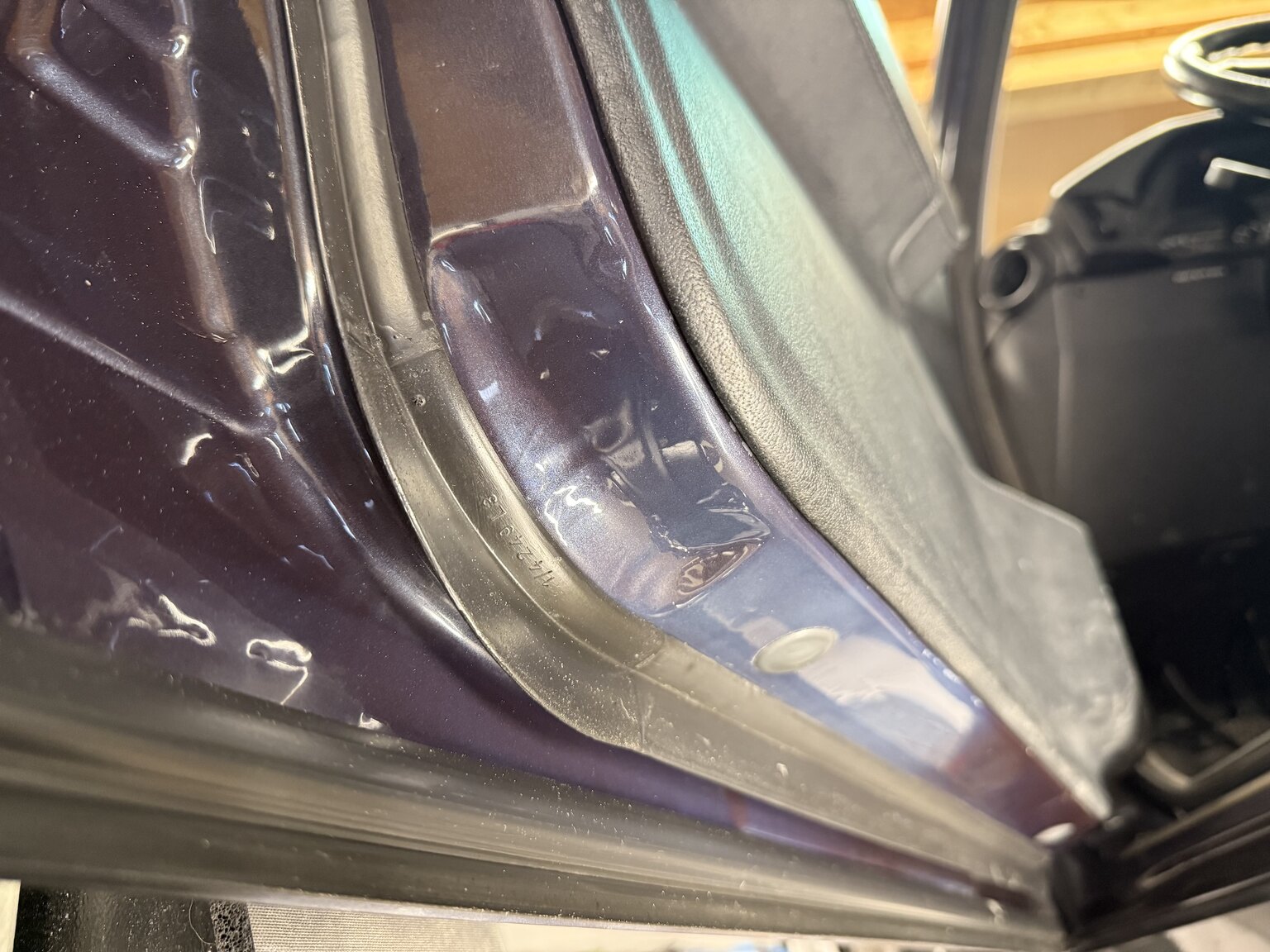 Interiörbild 1989 BMW M5