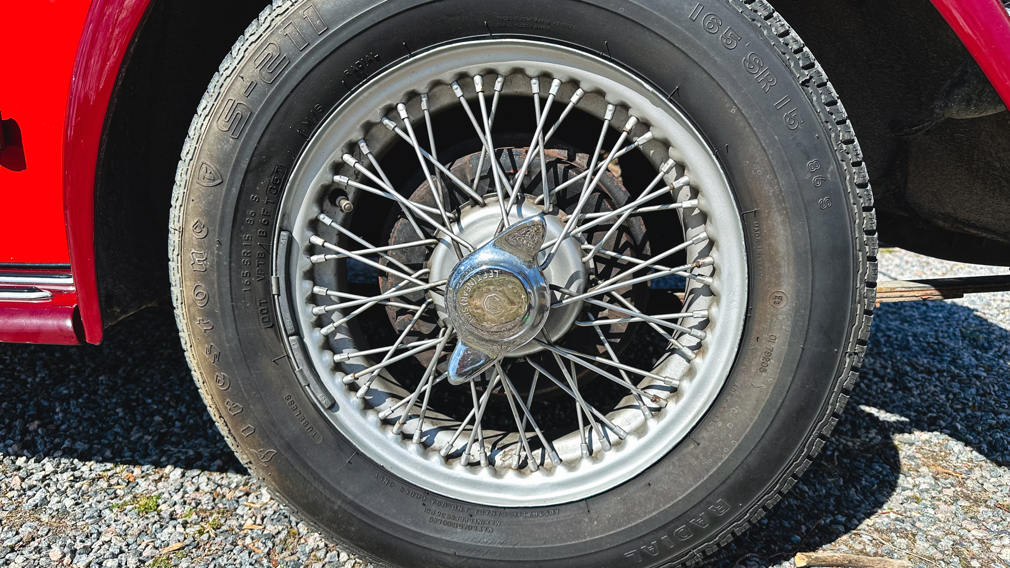Aussenfoto 1951 MG TD MIDGET