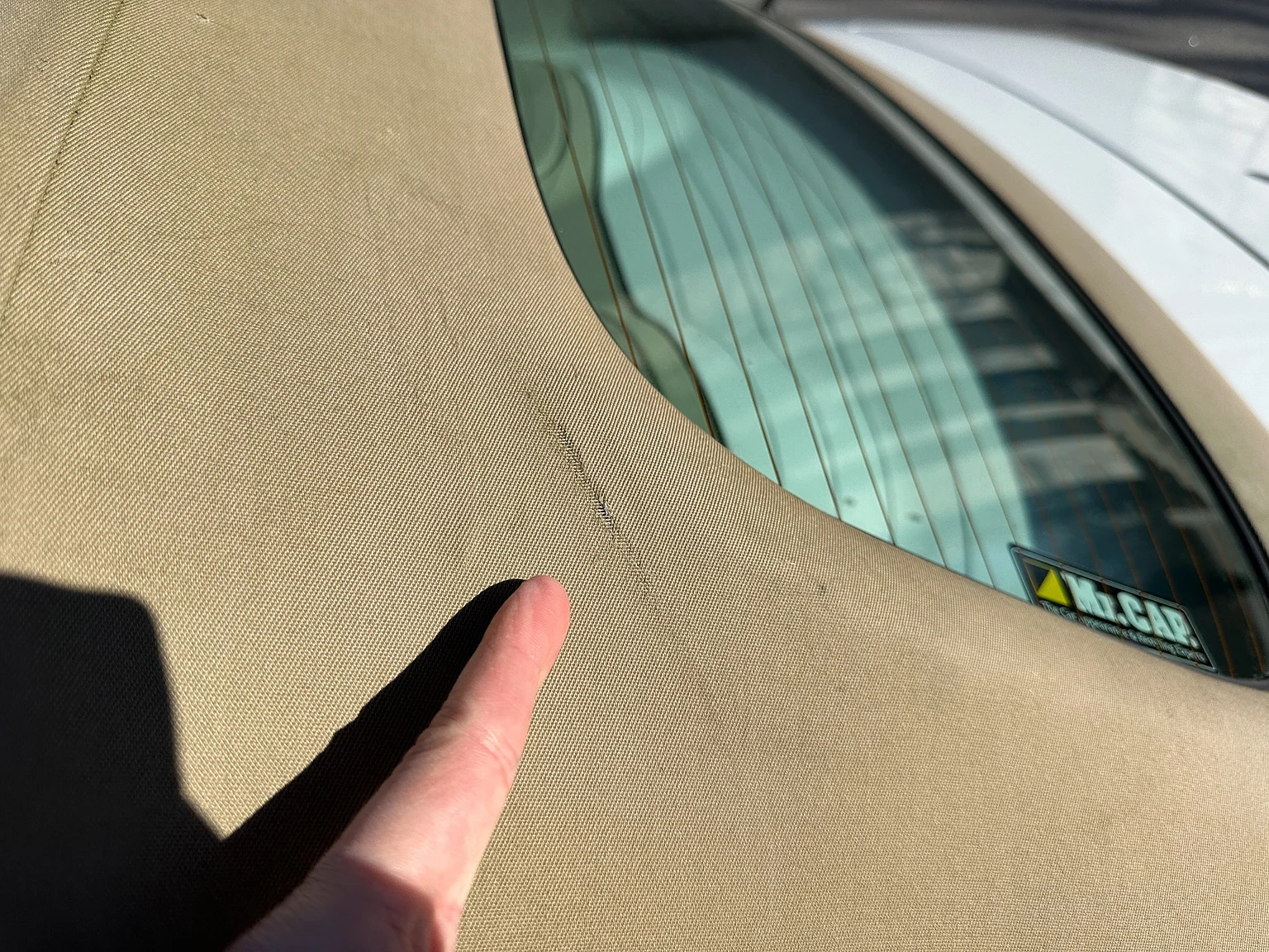 Exteriörbild på 2008 SAAB 9-3 Vector 2.0T Cabriolet (53)