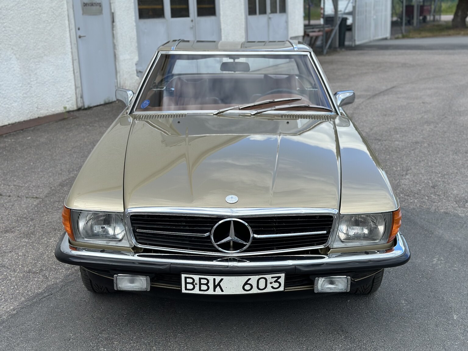 Aussenfoto 1974 Mercedes benz 450 SL
