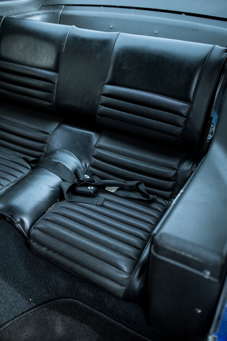 Innenraumfoto von 1969 Ford Mustang Mach 1