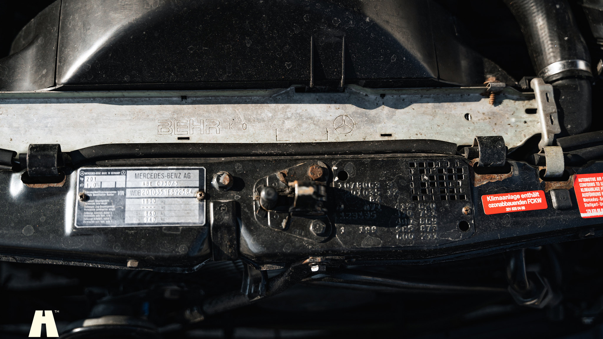 Image of 1992 Mercedes-Benz 190E 2.5-16 Cosworth mechanics