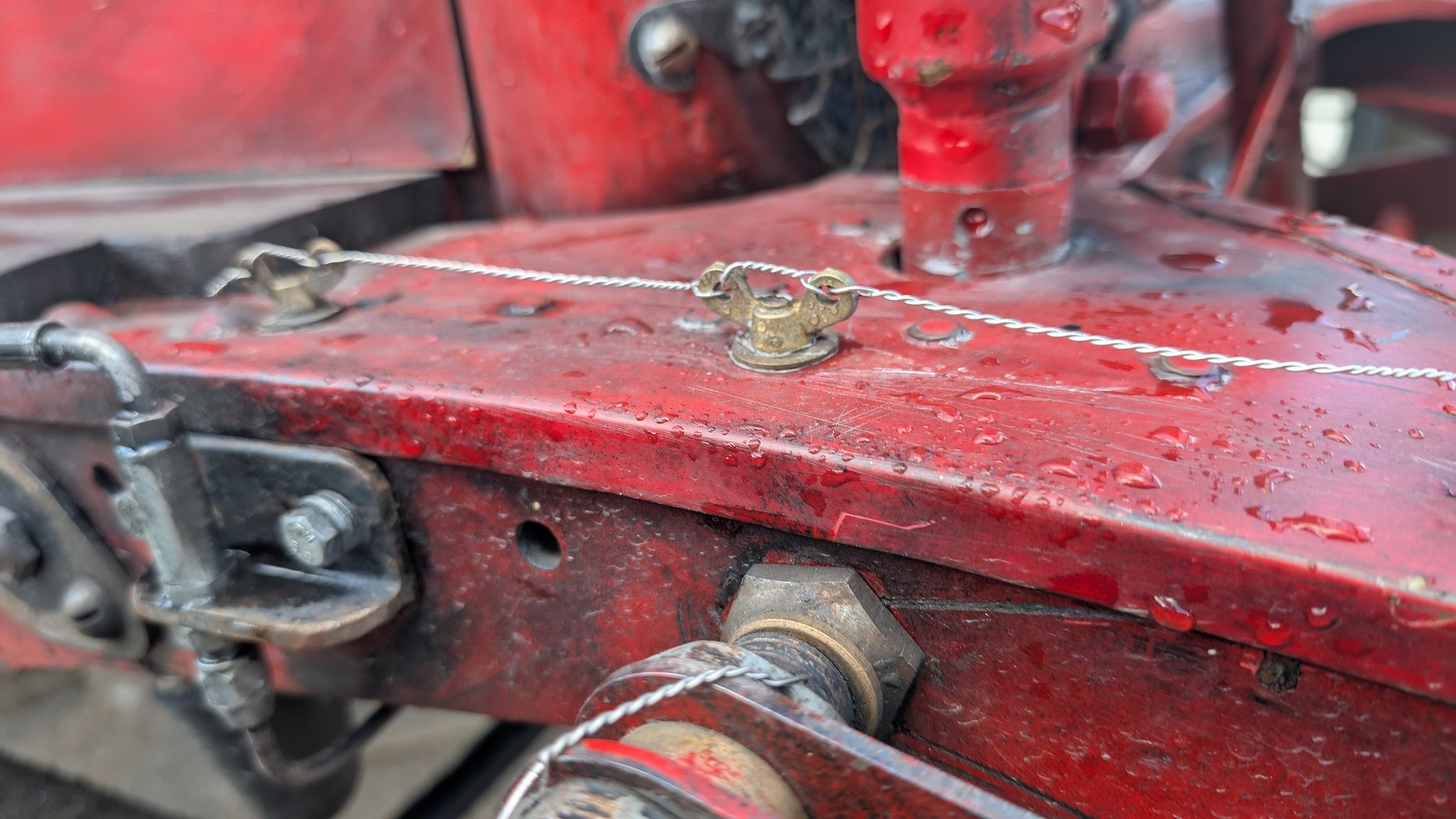 Image of 1929 FIAT 321C (521c) "Flying Fiona" mechanics