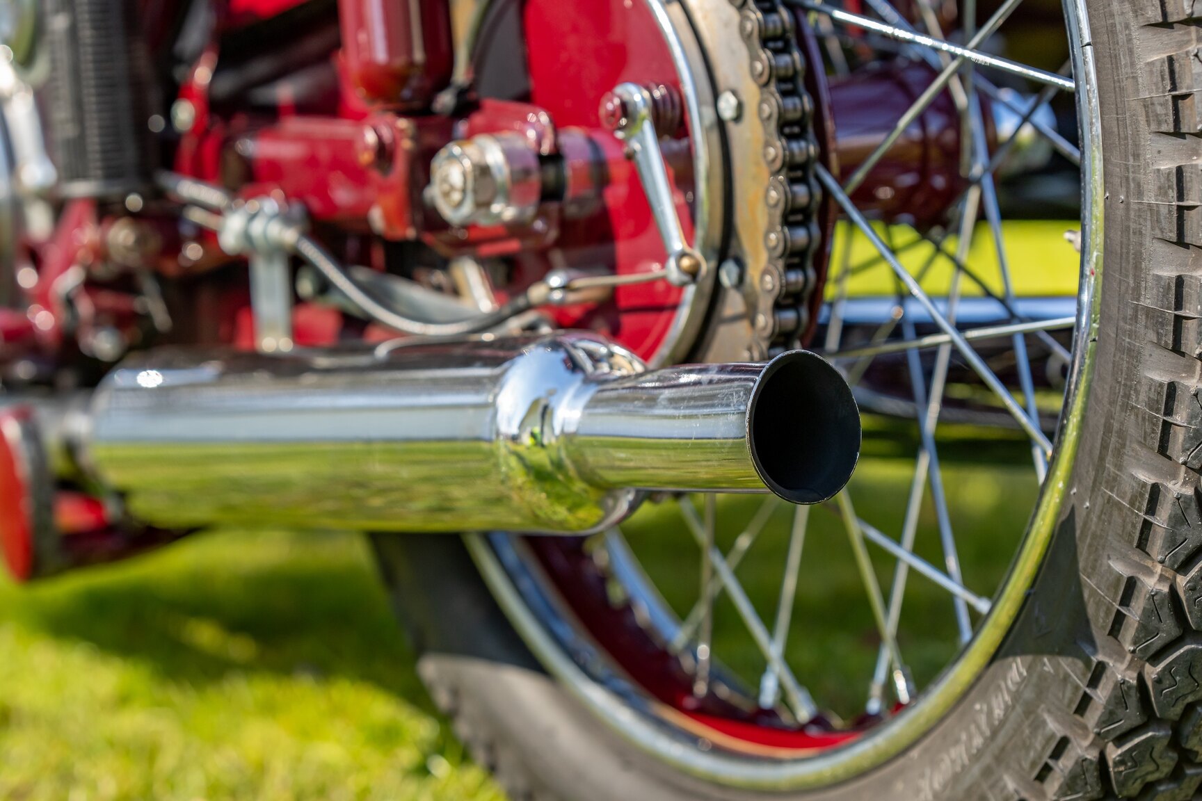 1954 Ariel FH 650 Huntsmaster Twin, Mekanik