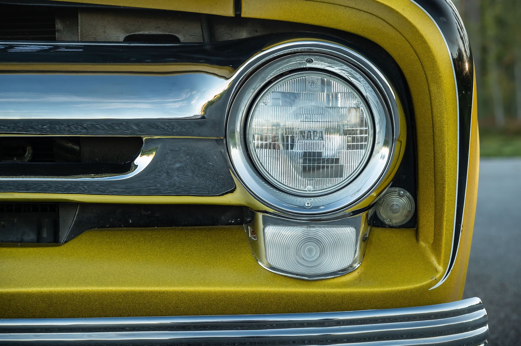 Exteriörbild på 1955 Ford F-100 Kustom
