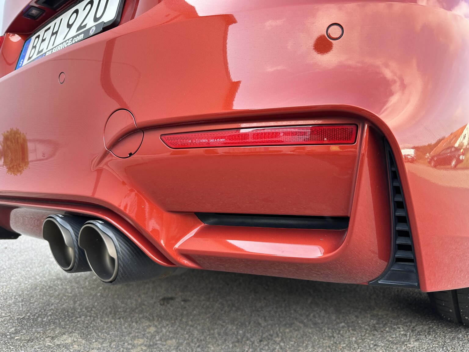 Exteriörbild på 2018 BMW M4 Competition Convertible F83 Manual