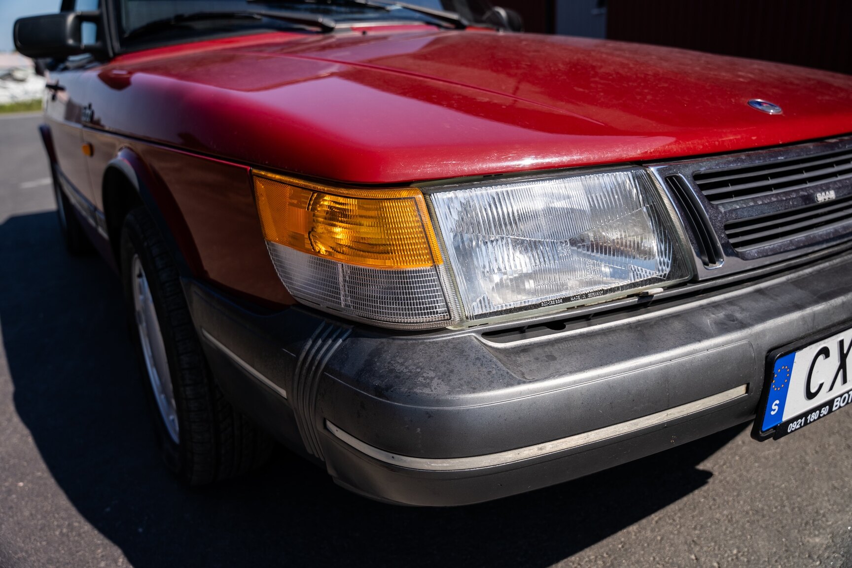 Aussenfoto 1988 Saab 900 Turbo Convertible