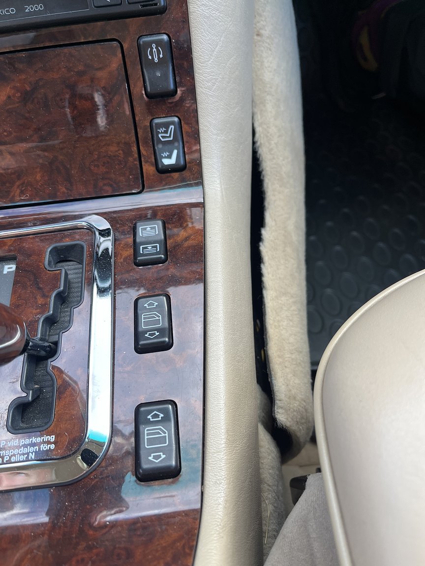 Interiörbild 1992 Mercedes-Benz 600 SEL