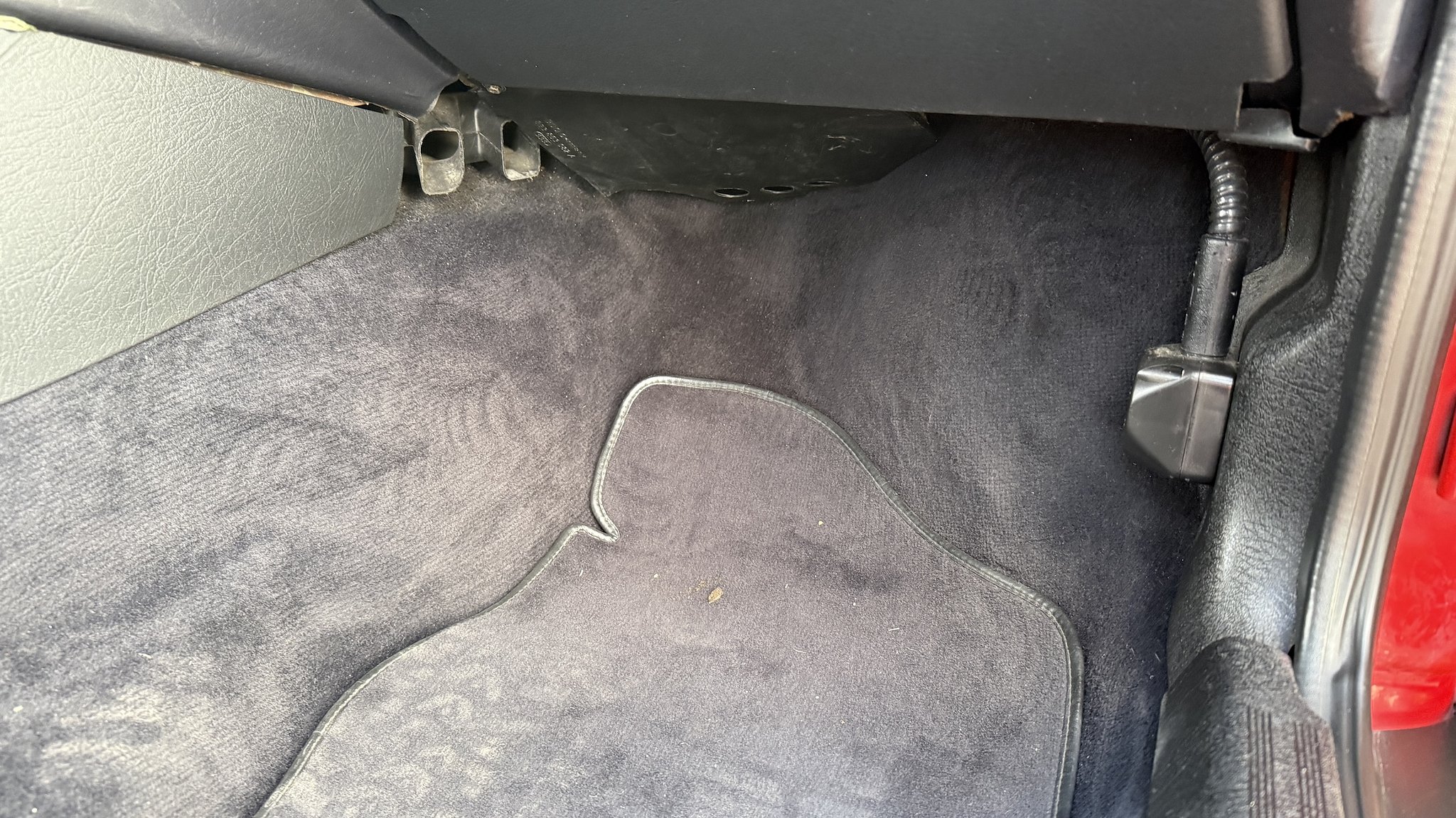 Interiörbild 1992 Audi quattro S2 Abt C5