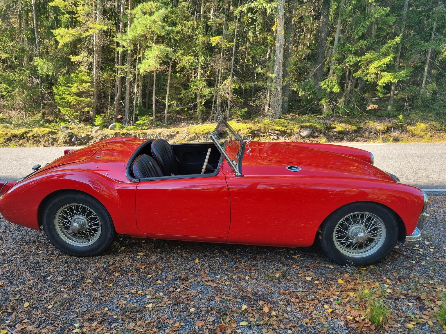 Exterior image of 1956 MG MGA 1500