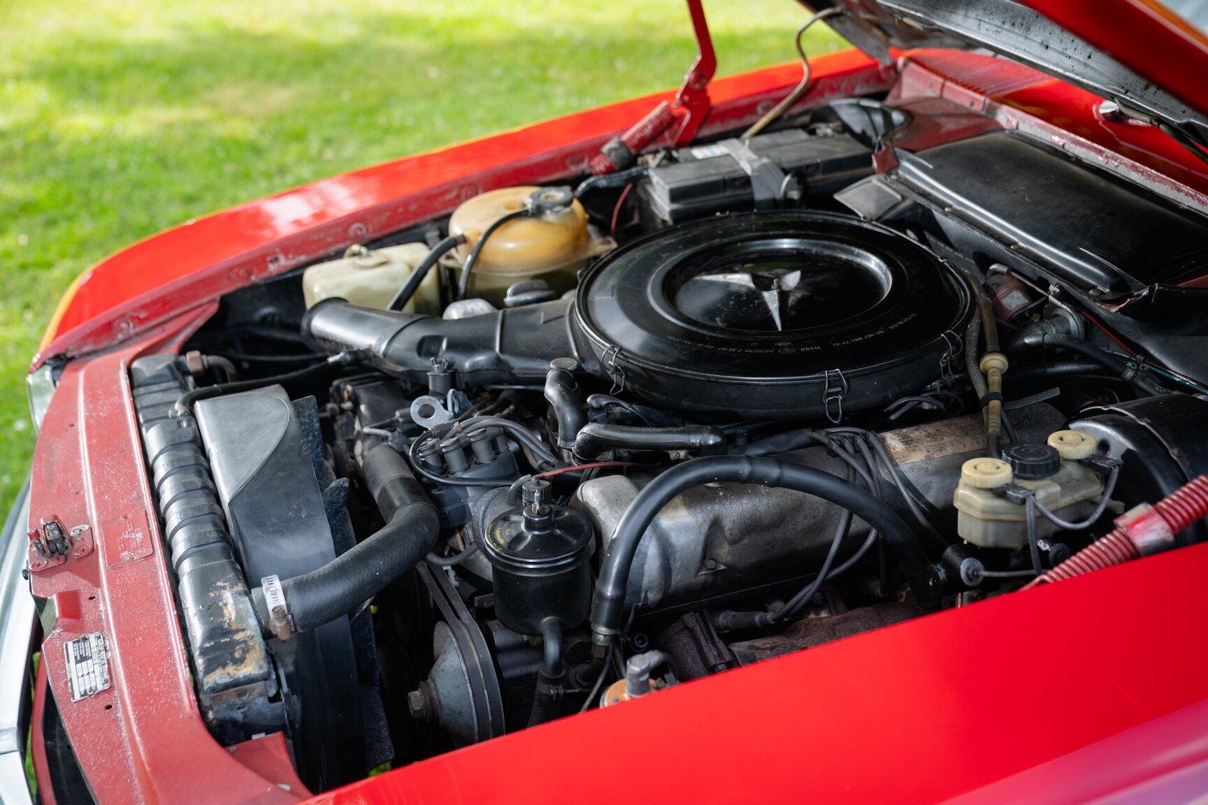 1975 Mercedes-Benz 350 SLC, Mekanik