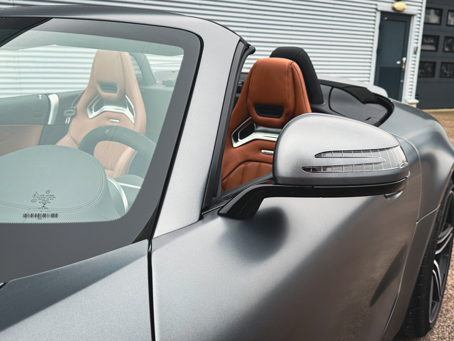 Exterior image of 2018 Mercedes Benz AMG GT C