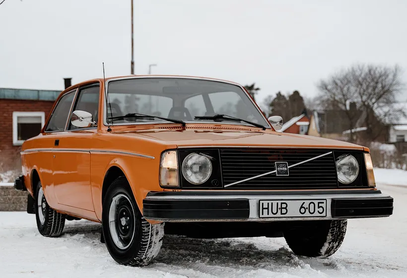 1975 Volvo 242 2-dörrars coupé HUB605