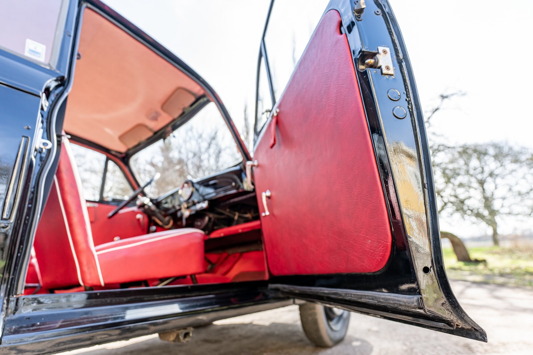 Innenraumfoto von 1958 Morris Minor 1000 2-door (23)