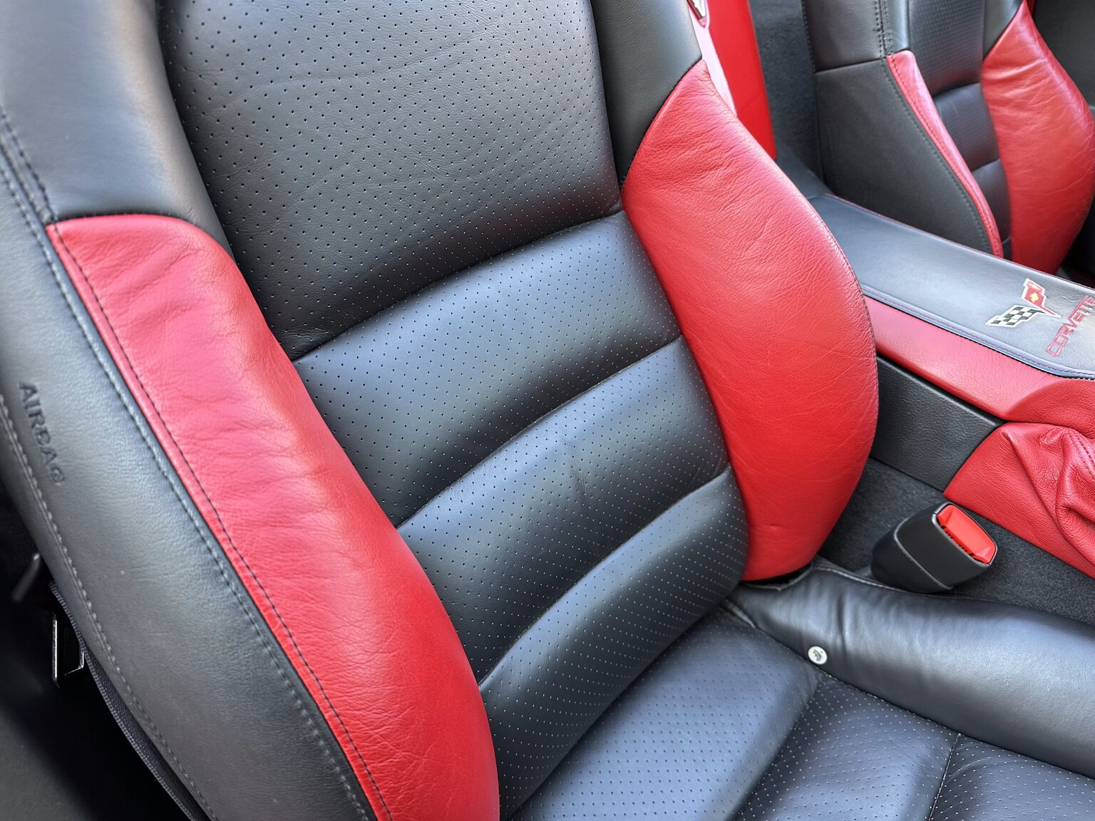 Innenraumfoto von 2005 Corvette C6 Z51 Cabriolet