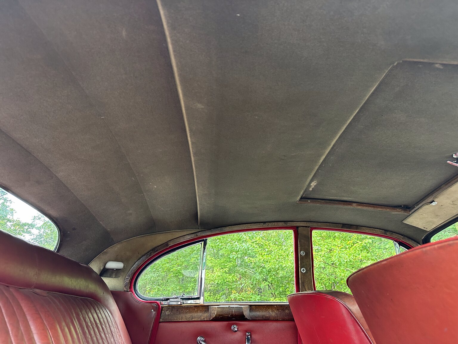 Innenraumfoto von 1954 Jaguar Mark VII Saloon