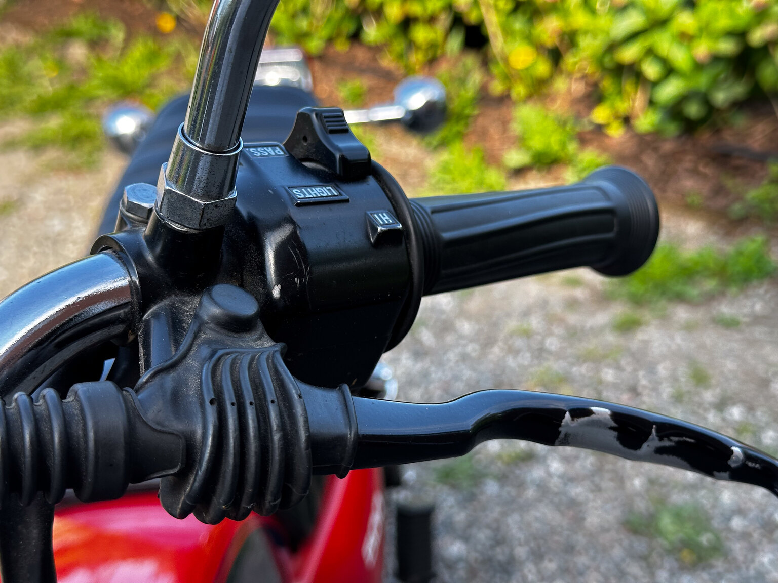 Aussenfoto 1979 Yamaha SR500